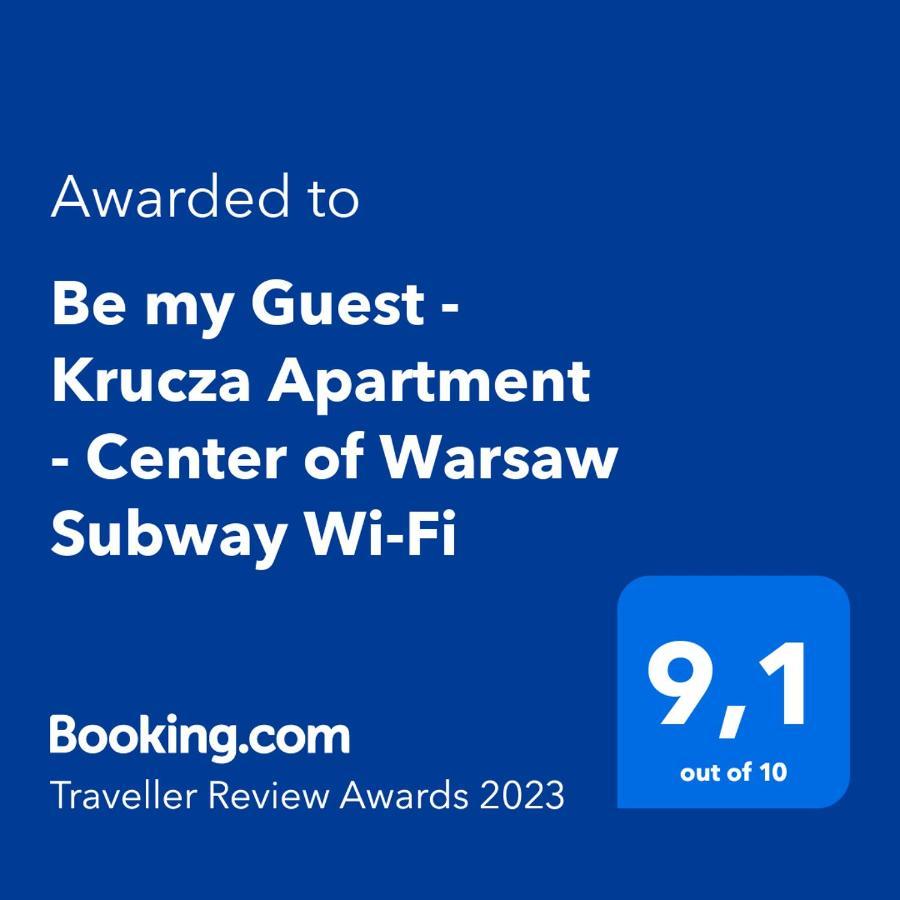 Be My Guest - Krucza Elegant Apartment - Rondo De Gaulle'A Center Of Warsaw Metro Wi-Fi Breakfast Eksteriør billede